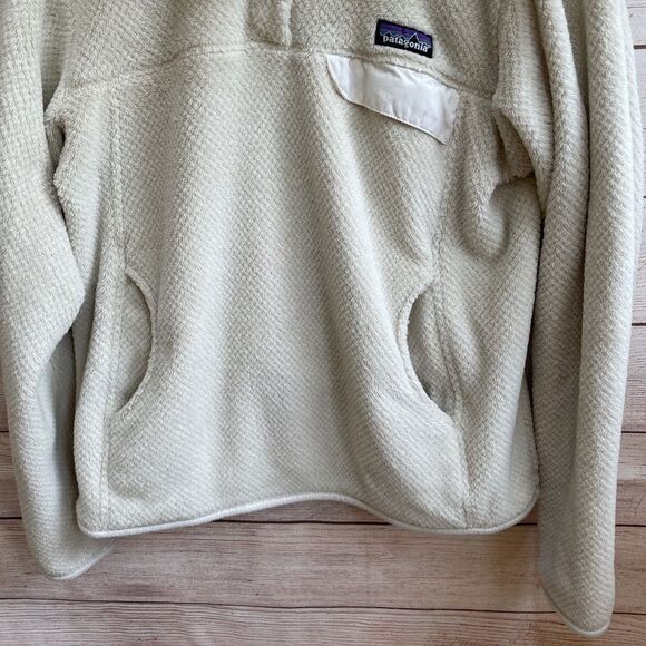 PATAGONIA RE-TOOL SNAP T PULLOVER IN CREAM - Picture 3 of 6